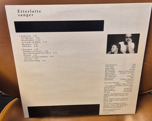 Sidsel Endresen & Jonas Fjeld - Etterlatte sanger - BØR BØRSONS BRUKTHANDEL