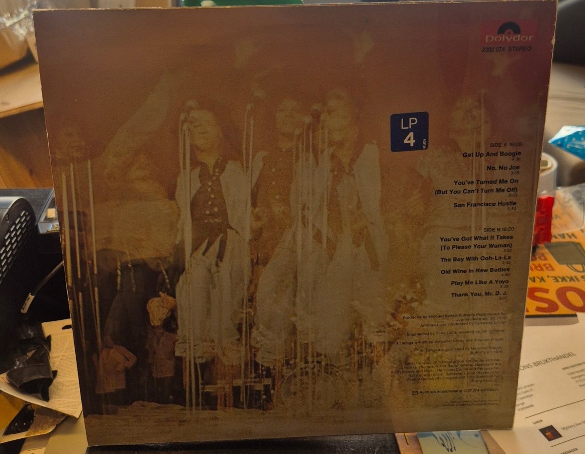 Silver Convention - Get Up And Boogie! (LP, Album, 1976) - BØR BØRSONS BRUKTHANDEL