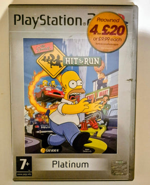 The Simpsons: Hit & Run – Platinum (PS2)