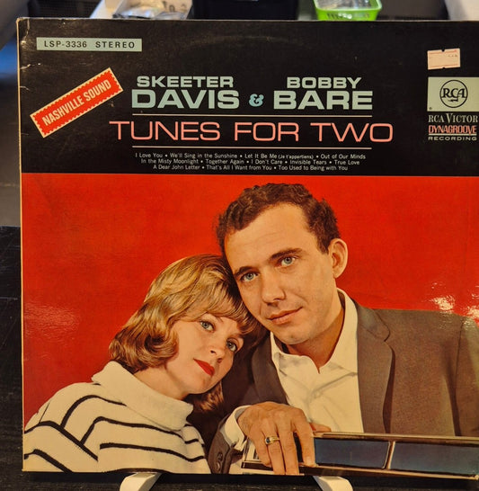 Skeeter Davis & Bobby Bare – Tunes for Two - BØR BØRSONS BRUKTHANDEL