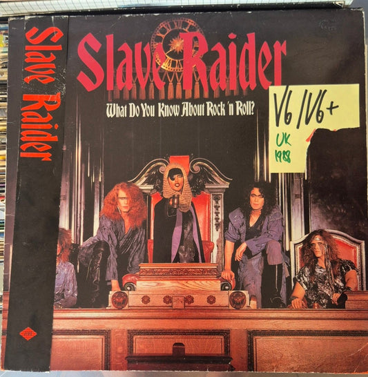 Slave Raider – What Do You Know About Rock 'n Roll? - BØR BØRSONS BRUKTHANDEL