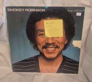 Smokey Robinson – Being With You LP (M=VG+, C=G)