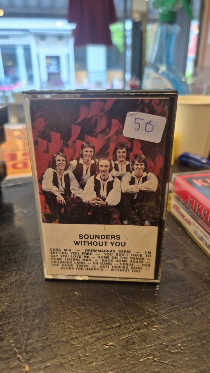 Sounders - Without You (Kassett) - BØR BØRSONS BRUKTHANDEL