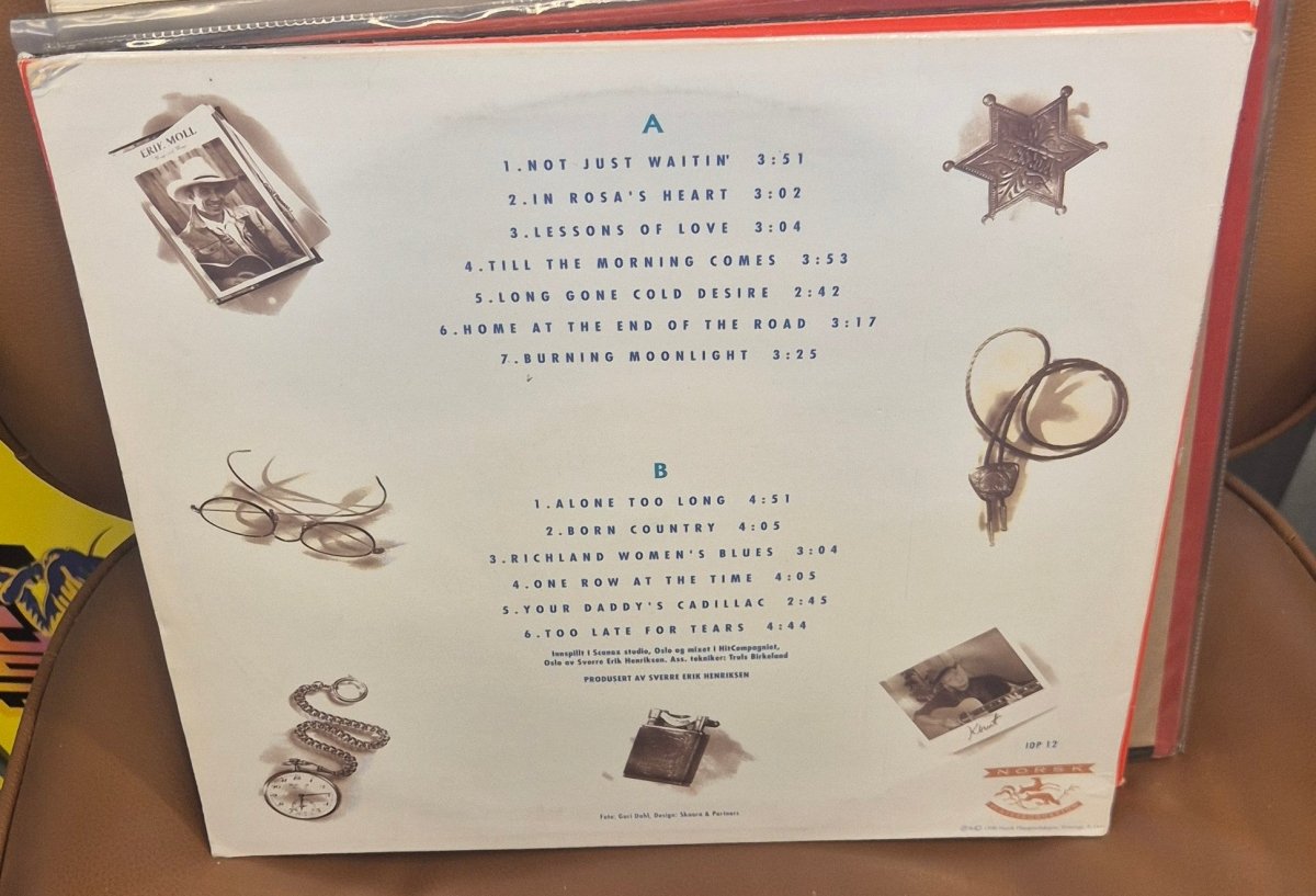 Steinar Albrigtsen - Alone Too Long (Vinyl LP, 1990) - BØR BØRSONS BRUKTHANDEL