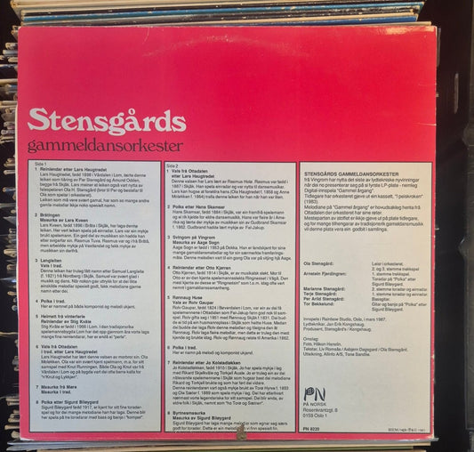 Stensgårds Gammeldansorkester – Gammel Årgang (LP, 1987) - BØR BØRSONS BRUKTHANDEL