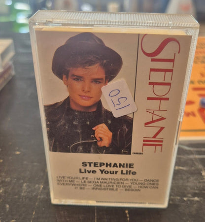 Stéphanie - Live Your Life (Kassett) - BØR BØRSONS BRUKTHANDEL
