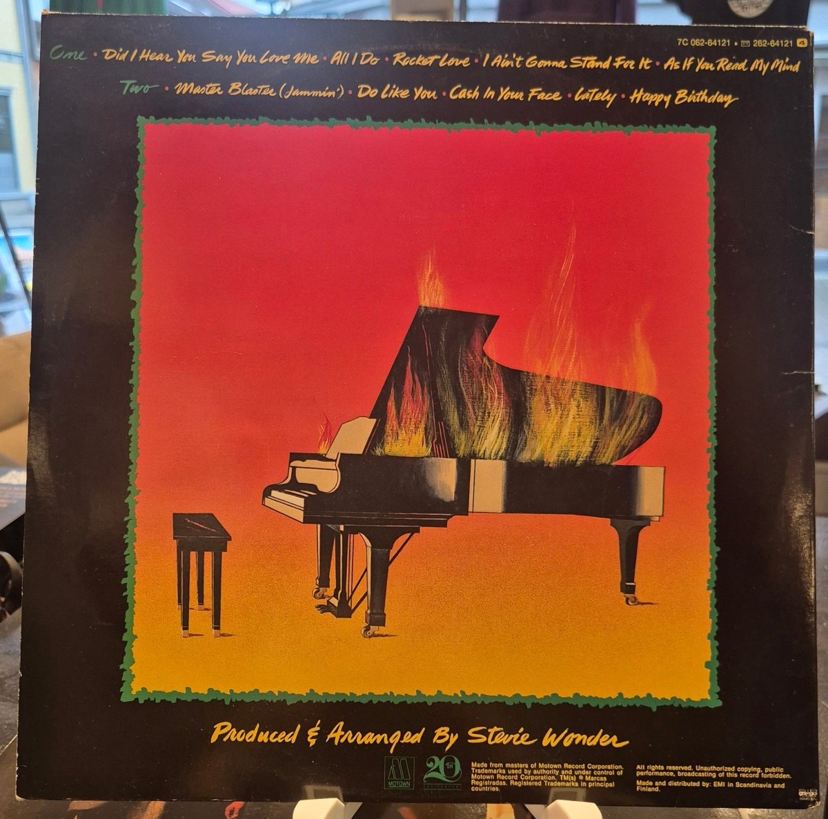 Stevie Wonder – Hotter Than July - BØR BØRSONS BRUKTHANDEL