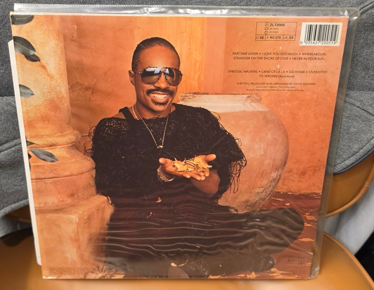 Stevie Wonder – In Square Circle LP 1985 Motown - BØR BØRSONS BRUKTHANDEL