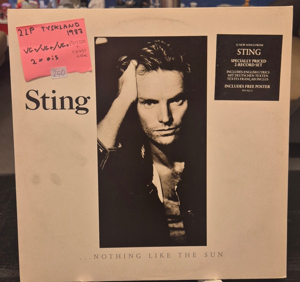 Sting – Nothing Like The Sun - BØR BØRSONS BRUKTHANDEL