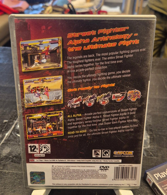 Street Fighter Alpha Anthology (uoriginalt cover) - BØR BØRSONS BRUKTHANDEL