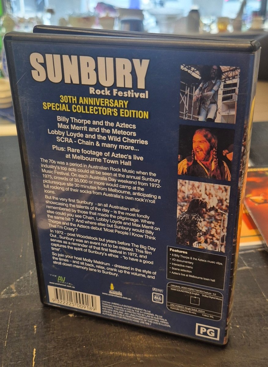 Sunbury Rock Festival - 30th Anniversary Special Collector's Edition (DVD) - BØR BØRSONS BRUKTHANDEL