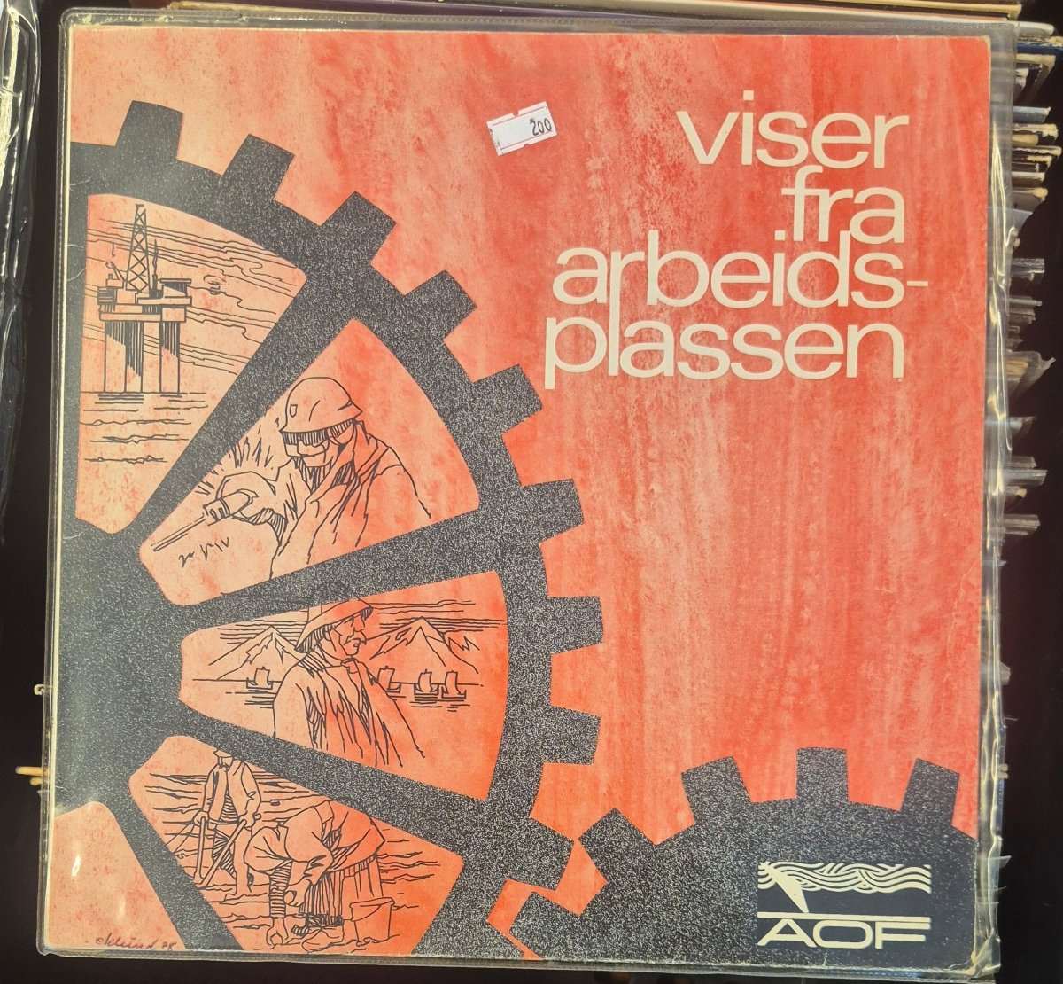 Svein Ole Rundgren - Viser fra arbeidsplassen (LP) - BØR BØRSONS BRUKTHANDEL