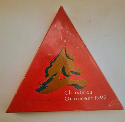 Swarovski Annual Edition 1992 Snowflake Ornament - BØR BØRSONS BRUKTHANDEL