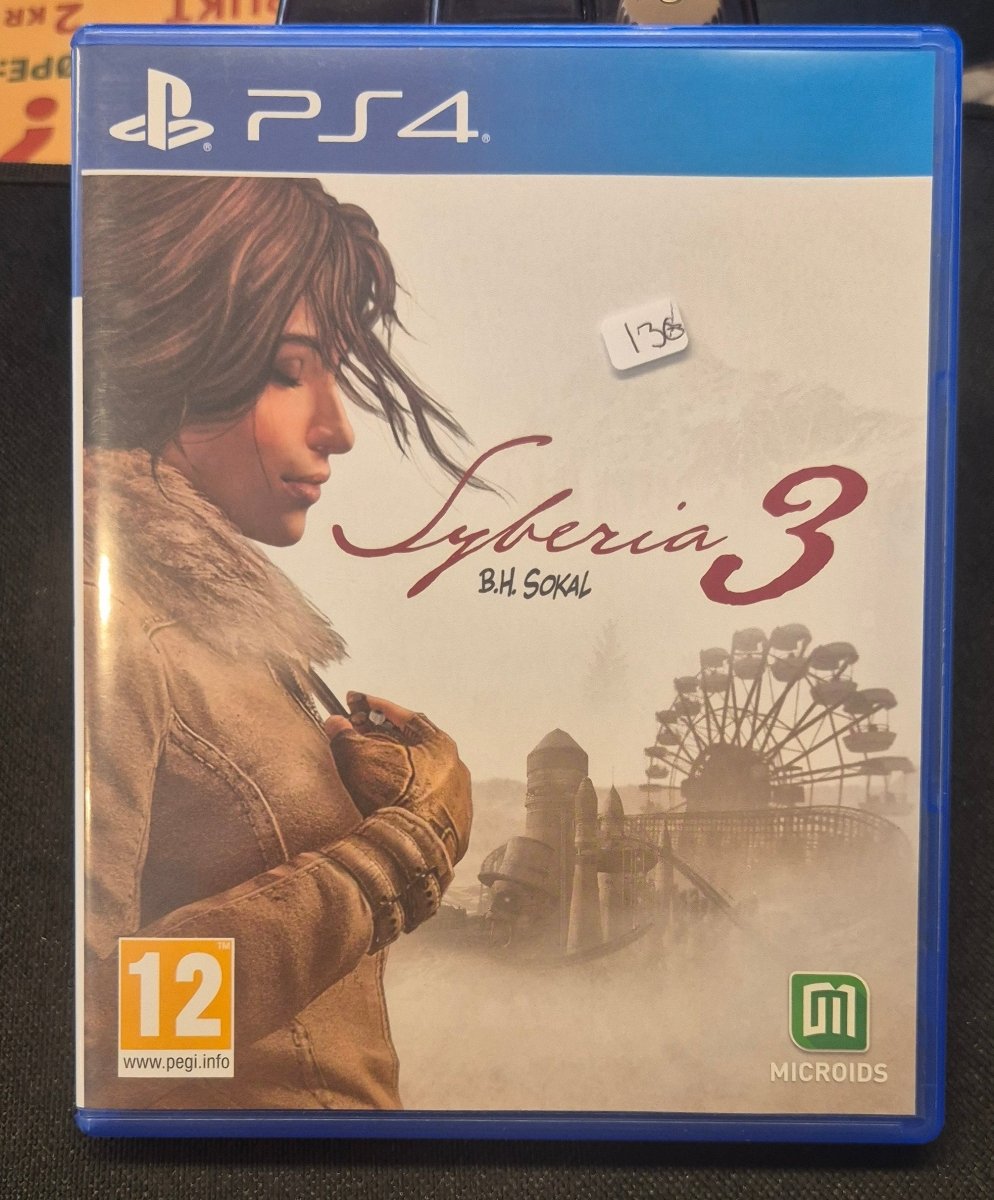 Syberia 3 (PS4) - BØR BØRSONS BRUKTHANDEL