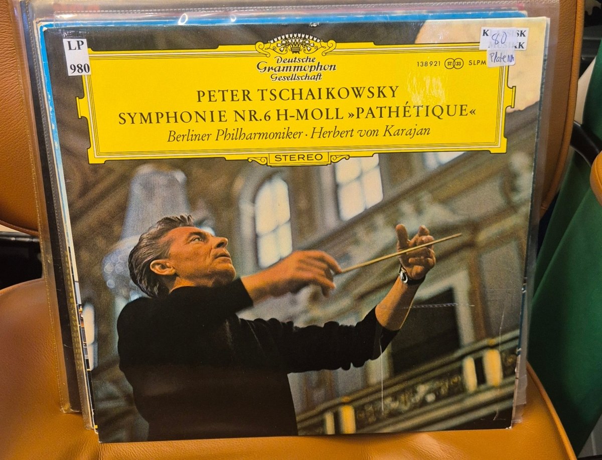 Tchaikovsky: Symphonie Nr. 6 »Pathétique« - Herbert von Karajan (Deutsche Grammophon SLPM 138 921) - BØR BØRSONS BRUKTHANDEL
