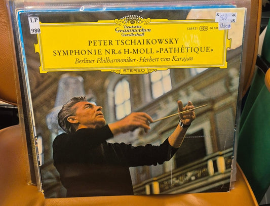 Tchaikovsky: Symphonie Nr. 6 »Pathétique« - Herbert von Karajan (Deutsche Grammophon SLPM 138 921) - BØR BØRSONS BRUKTHANDEL
