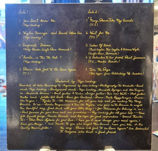 Terje Sending - Please Ask God To Be Born Again - BØR BØRSONS BRUKTHANDEL