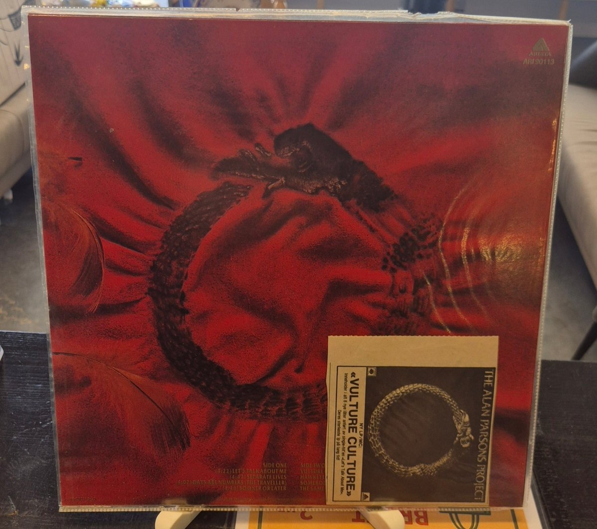 The Alan Parsons Project - Vulture Culture (LP, 1985) - BØR BØRSONS BRUKTHANDEL