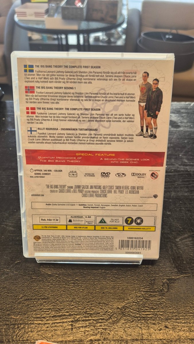 The Big Bang Theory – Sesong 1 - BØR BØRSONS BRUKTHANDEL