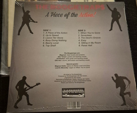 The Boogietraps – A Piece Of The Action! (LP) - BØR BØRSONS BRUKTHANDEL