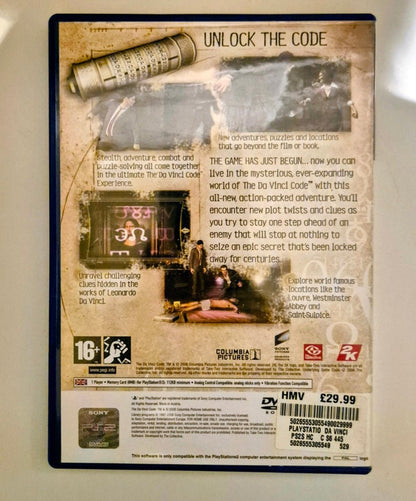 The Da Vinci Code (PS2) - BØR BØRSONS BRUKTHANDEL
