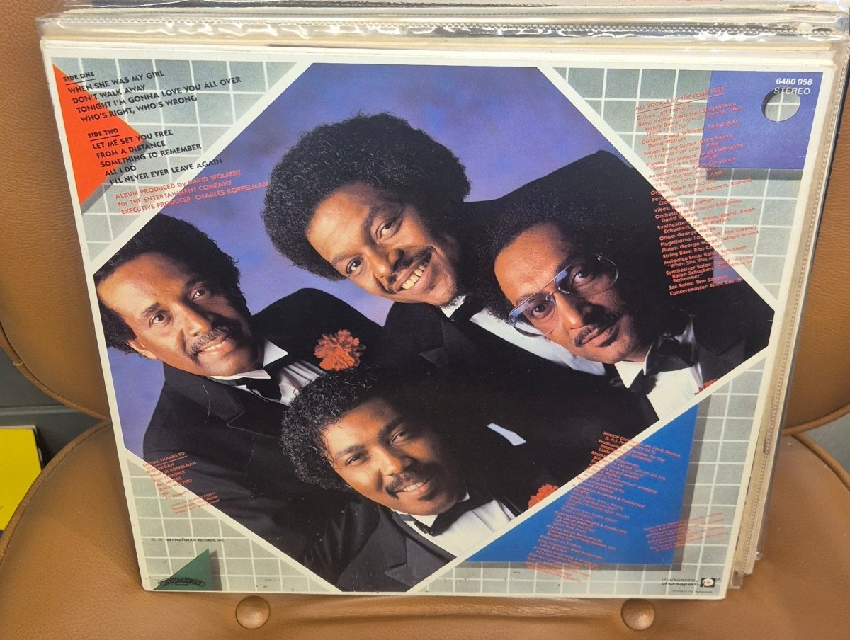 The Four Tops - Tonight! (Vinyl LP, 1981) - BØR BØRSONS BRUKTHANDEL