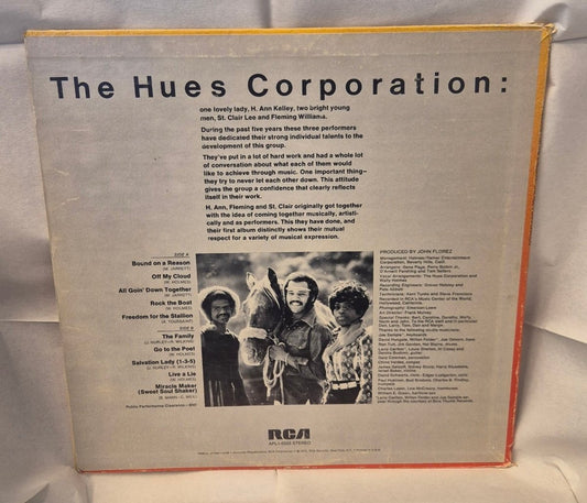 The Hues Corporation – Freedom for the Stallion LP (M=VG+) - BØR BØRSONS BRUKTHANDEL