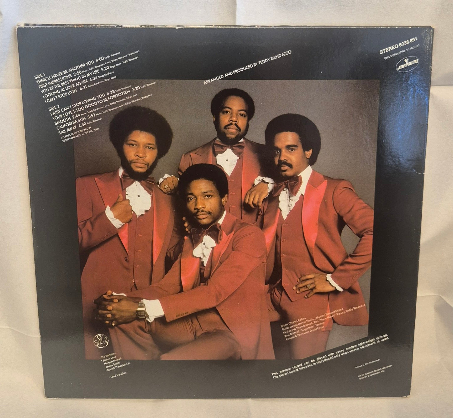 The Stylistics - The Stylistics - bakside - BØR Børsons Brukthandel