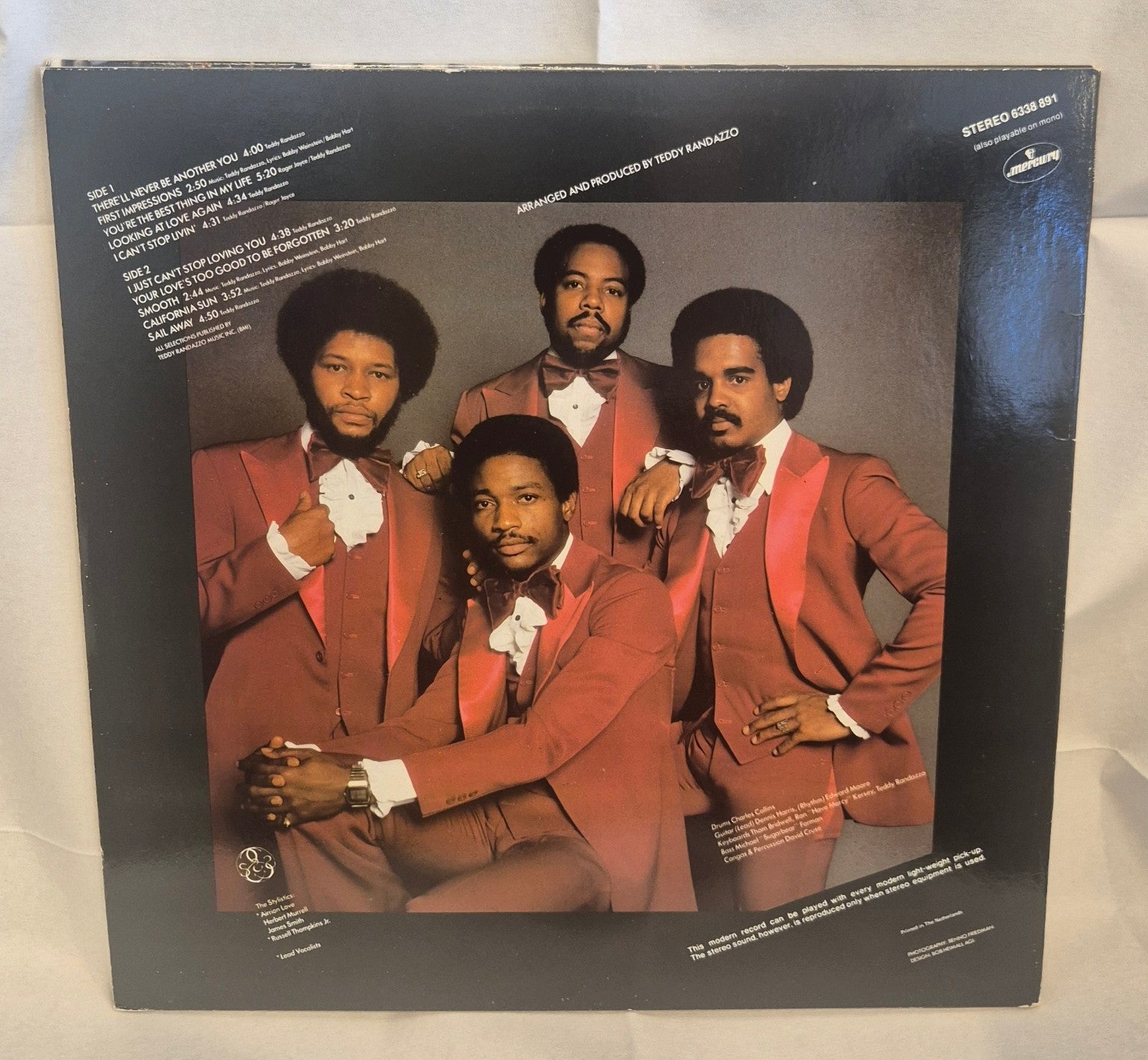 The Stylistics - The Stylistics - bakside - BØR Børsons Brukthandel