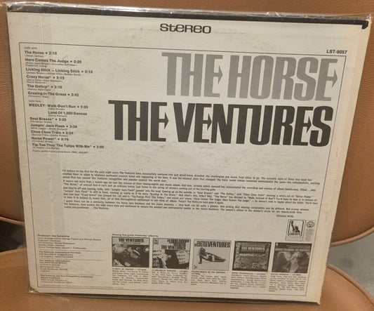 The Ventures – The Horse LP (M=VG) - BØR BØRSONS BRUKTHANDEL