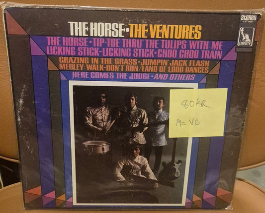 The Ventures – The Horse LP (M=VG) - BØR BØRSONS BRUKTHANDEL