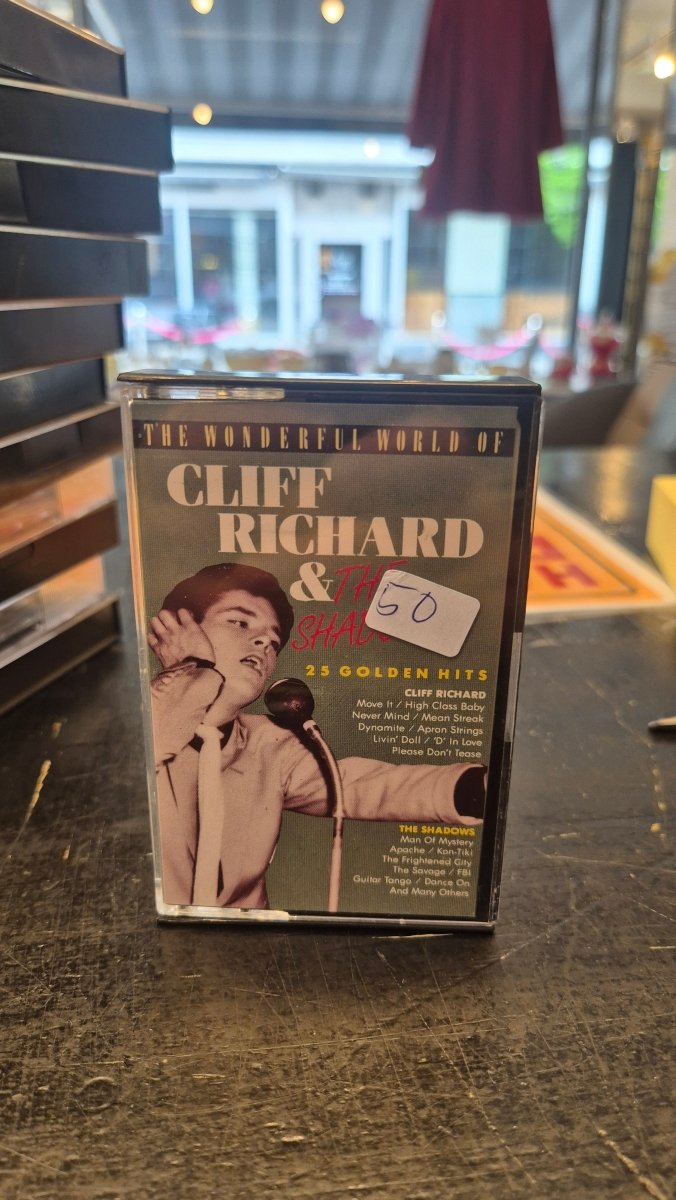 The Wonderful World of Cliff Richard & The Shadows (Kassett) - BØR BØRSONS BRUKTHANDEL