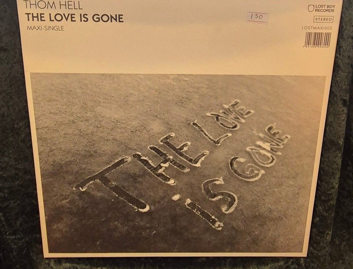 Thom Hell – The Love Is Gone Maxi-Single (M=VG+) - BØR BØRSONS BRUKTHANDEL