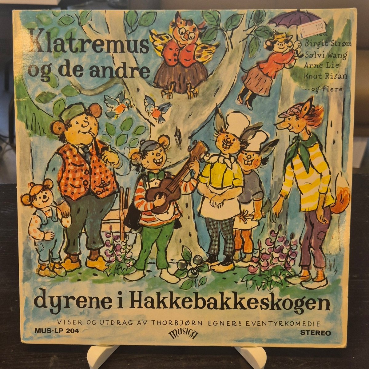 Thorbjørn Egner – Klatremus og de andre dyrene i Hakkebakkeskogen - BØR BØRSONS BRUKTHANDEL
