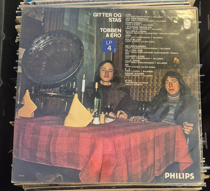 Tobben & Ero - Gitter Og Stas (LP, 1973) - BØR BØRSONS BRUKTHANDEL