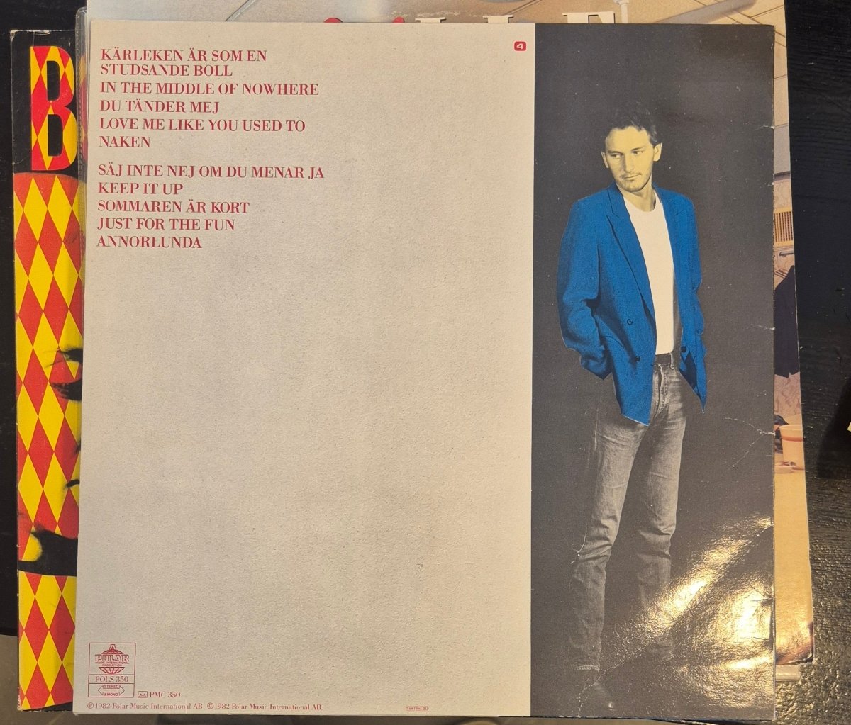 Tomas Ledin - Gränslös (Vinyl LP) - BØR BØRSONS BRUKTHANDEL