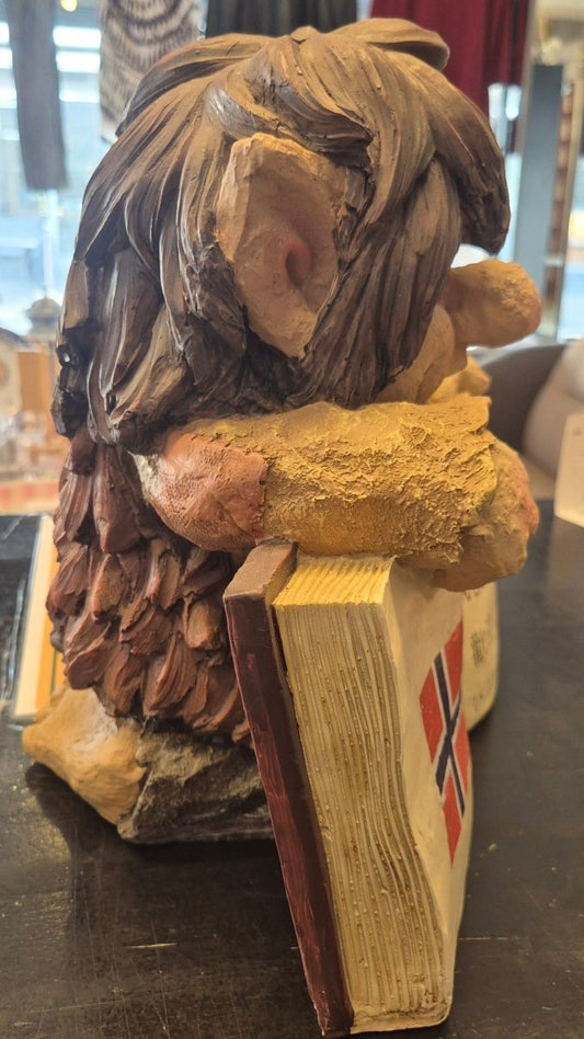 Trollfigur velkommen 30cm høy - BØR BØRSONS BRUKTHANDEL