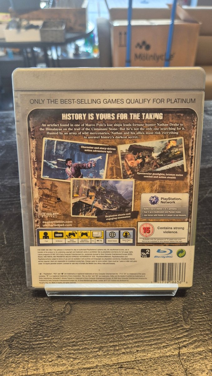 Uncharted 2: Among Thieves Platinum - BØR BØRSONS BRUKTHANDEL