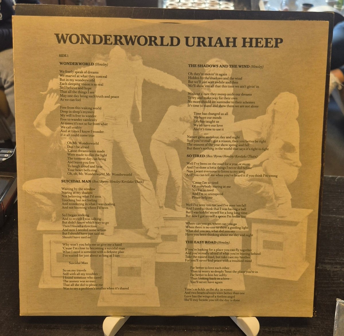 Uriah Heep – Wonderworld - BØR BØRSONS BRUKTHANDEL