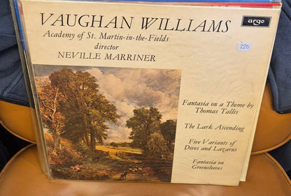 Vaughan Williams - Fantasia on a Theme by Thomas Tallis / The Lark Ascending (Argo ZRG 696) - BØR BØRSONS BRUKTHANDEL