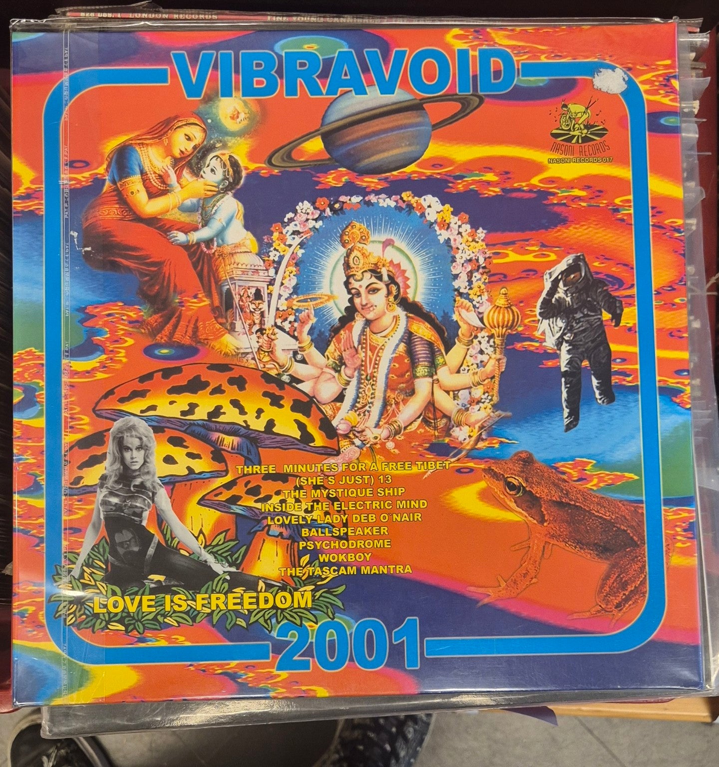 Vibravoid 2001 LP baksiden