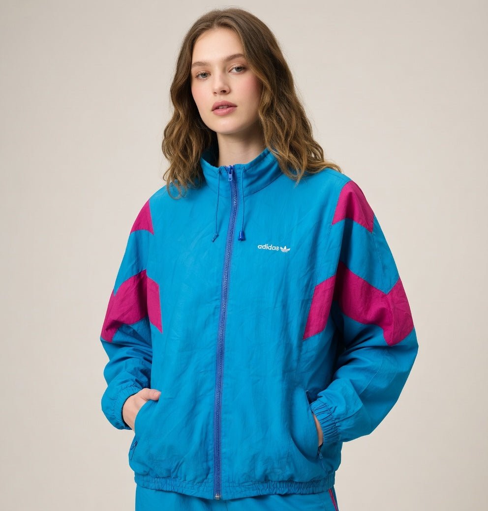 Vintage Adidas 80s/90s Windbreaker - BØR BØRSONS BRUKTHANDEL