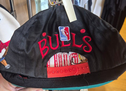 Vintage Chicago Bulls Snapback Cap - 90 - talls utgave - BØR BØRSONS BRUKTHANDEL