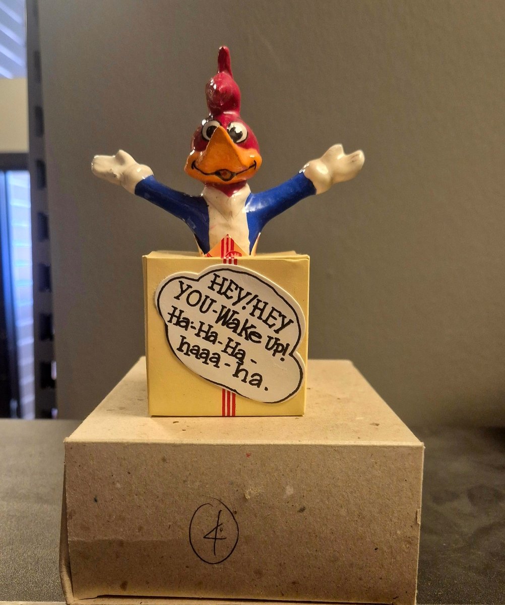 Vintage Hakke Hakkespett Porselensfigurer 6 forskjellige - BØR BØRSONS BRUKTHANDEL