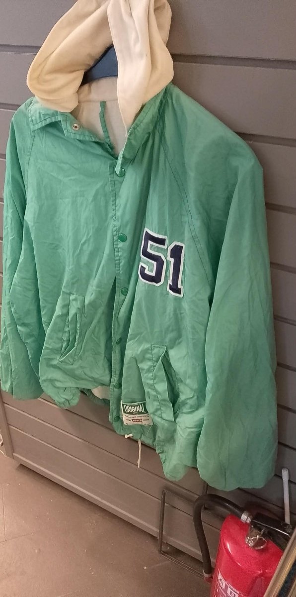 Vintage Levi's "51" Hooded Coach Jacket - BØR BØRSONS BRUKTHANDEL