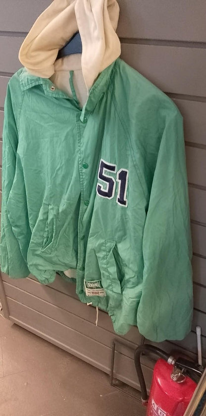 Vintage Levi's "51" Hooded Coach Jacket - BØR BØRSONS BRUKTHANDEL