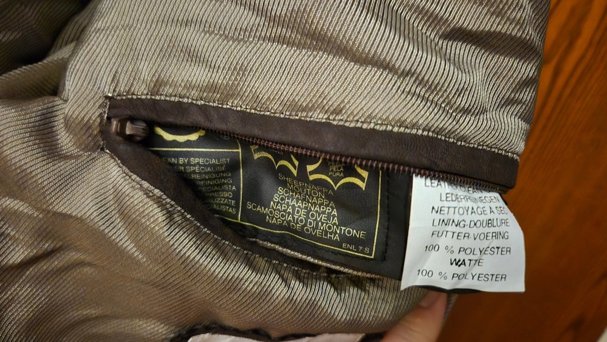 Vintage østerriksk/bayersk Trachten skinnjakke - BØR BØRSONS BRUKTHANDEL