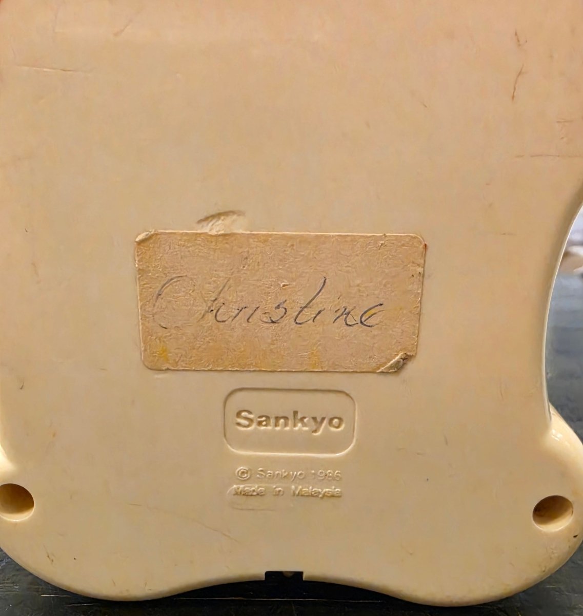 Vintage Sankyo spilledåse med bamser (1986) - BØR BØRSONS BRUKTHANDEL