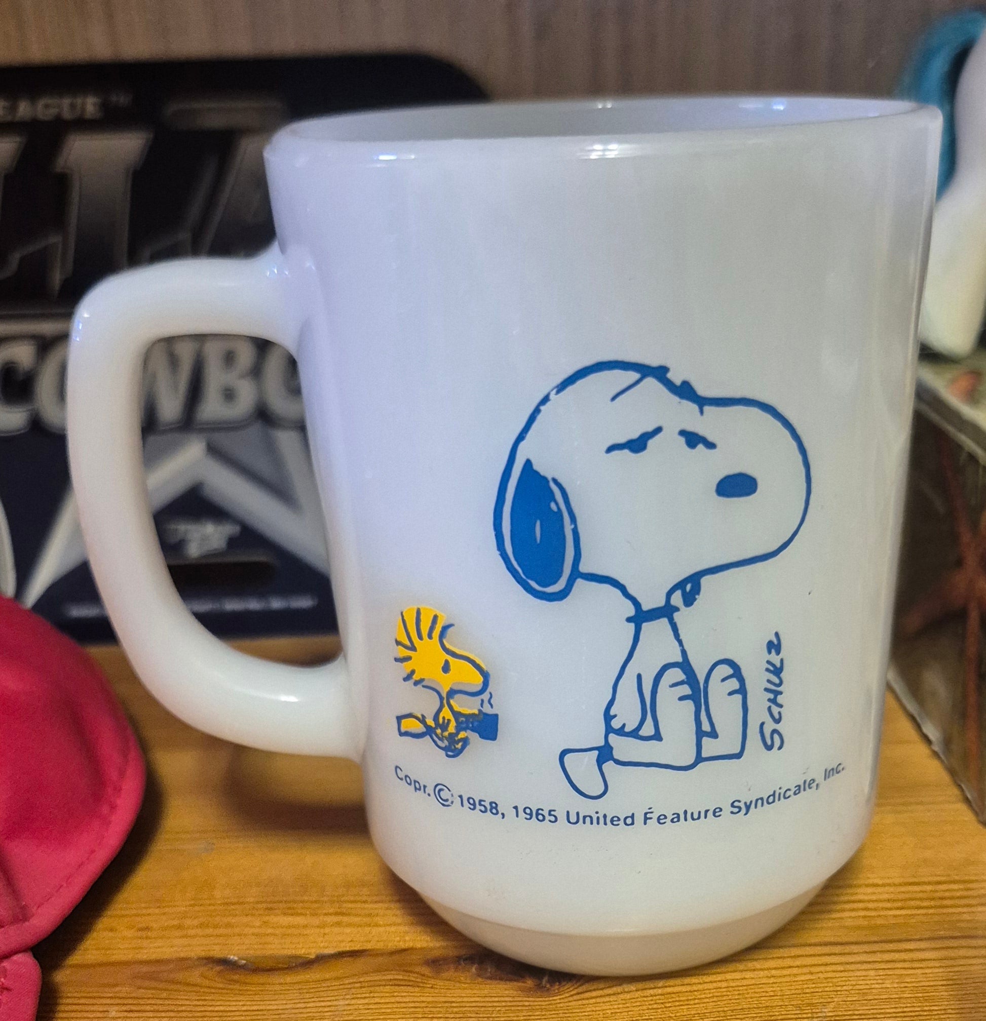 Vintage snoopy kaffekrus - BØR BØRSONS BRUKTHANDEL