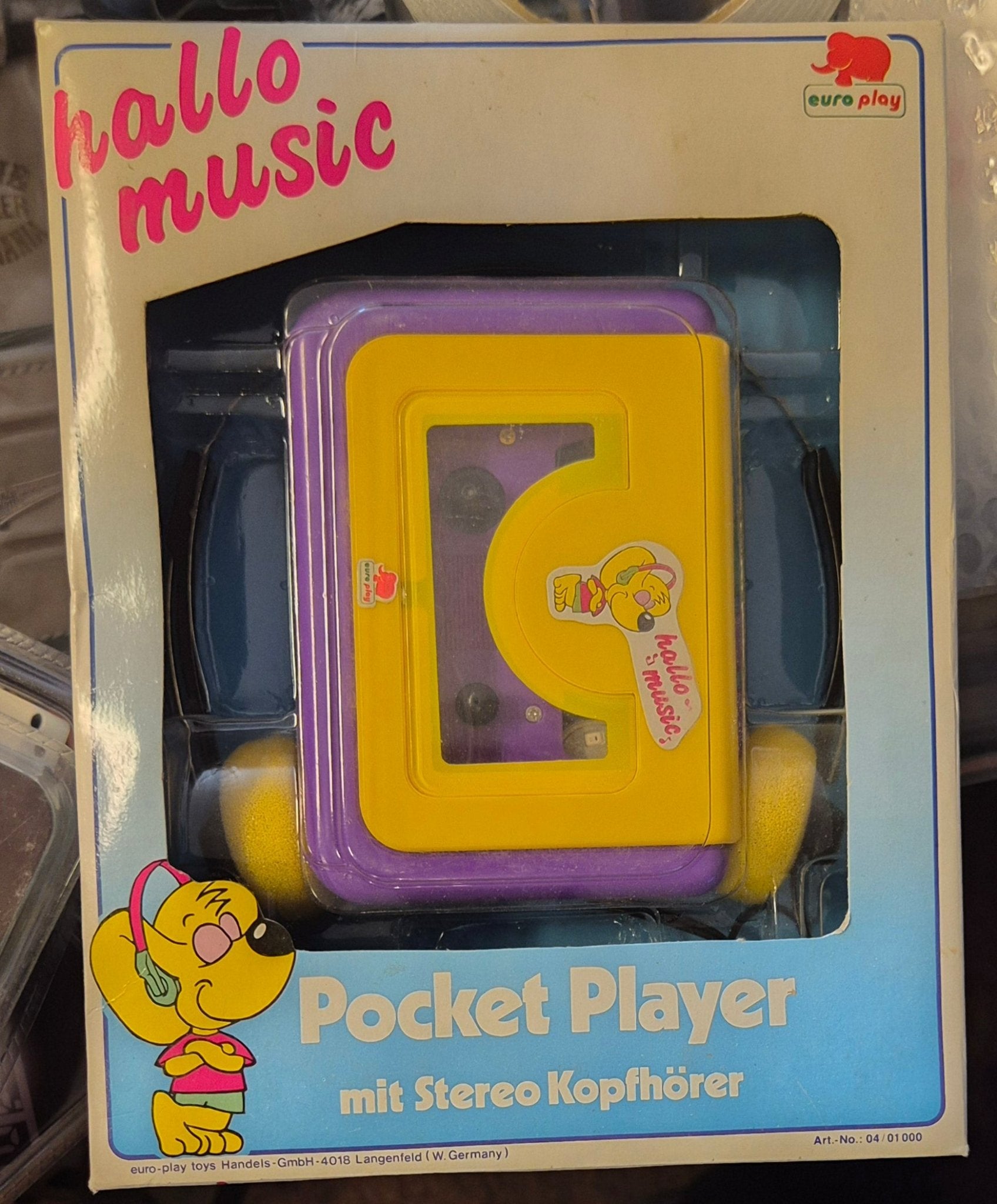 Walkman for barn uåpnet Retro - BØR BØRSONS BRUKTHANDEL